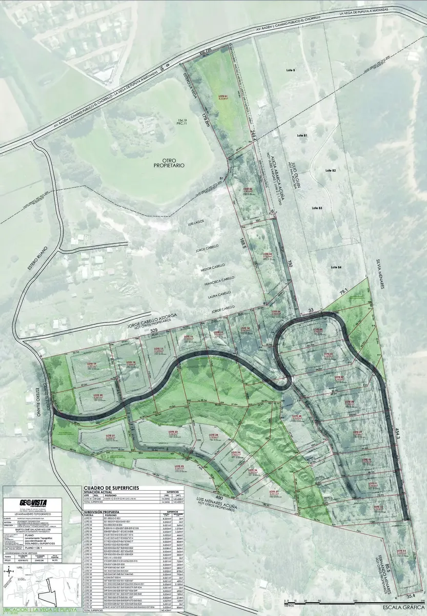 Terreno en Fundo Valle Los Bosques, La Vega de Pupuya